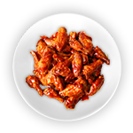 Hot 'n' Spicy Wings (6)  Single 